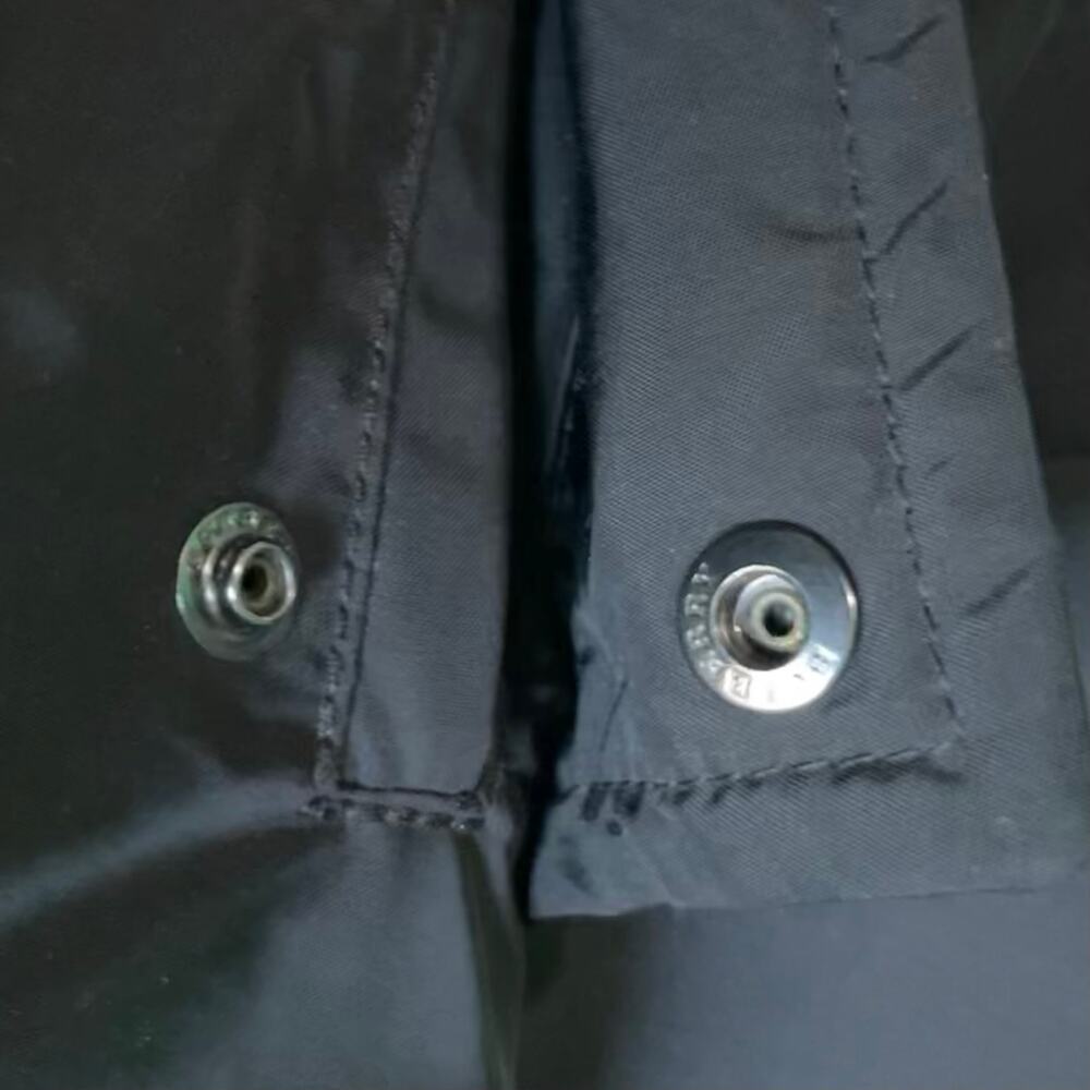 Burberry Men's Jacket Medium Black Zip Button Quilted Lining M Coat Quiet Luxury - Picture 15 of 16